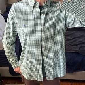Ralph Lauren Green Plaid Men's Shirt
